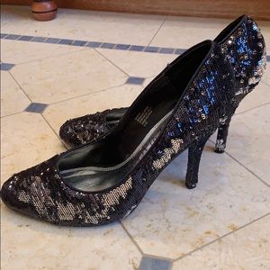 White House Black Market Sequin Shoes